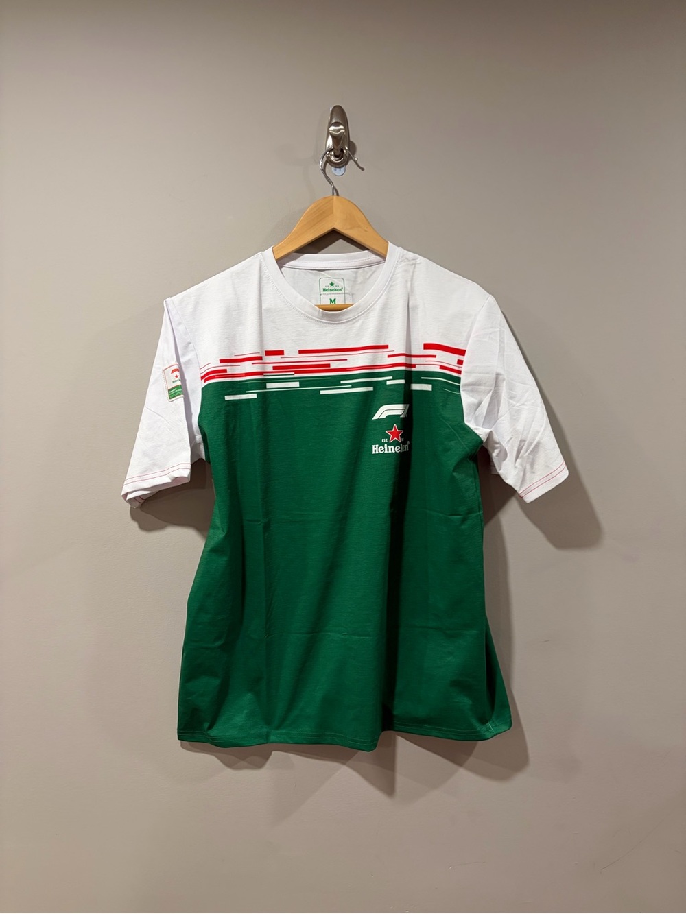 Heineken Formula 1 F1 Licensed Racing T-Shirt Men’s Medium